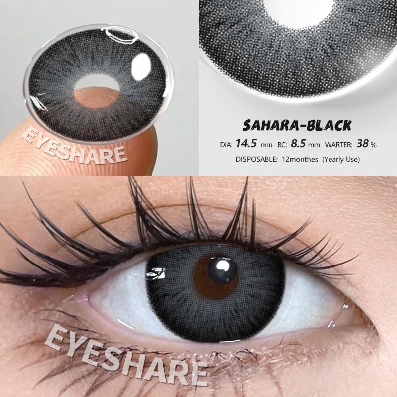 EYESHARE New Arrival Color Contact Lenses Blue Eyes Lenses Gray Korean Lenses Yearly Beauty Pupils Color Lens Brown Contact Lens
