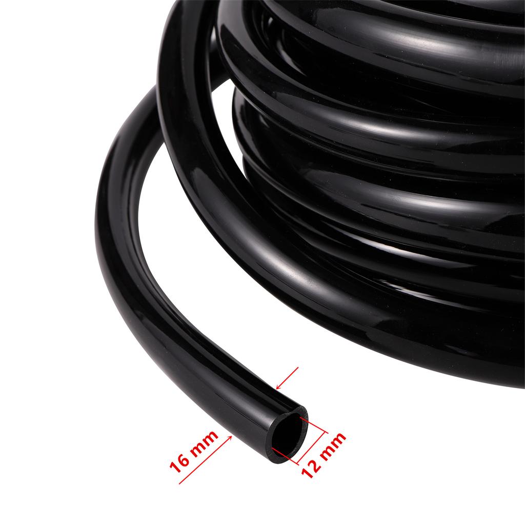 15m Garden Watering Hose PVC Micro Irrigation Pipe 3/5mm 4/7mm 8/11mm 12/16mm Greenhouse Bonsai Irrigation System Sprinkler Tube
