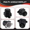 For MINI R55 R56 R57 R58 R59 R60 R61 2007-2014 Car Steering Wheel Switch Button Cover-AD39