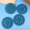 10Pcs Of 5-Inch 8-Hole Diamond-Shaped Sanding Discs With Adhesive Backing, Available In Grits 60-400 For Woodworking