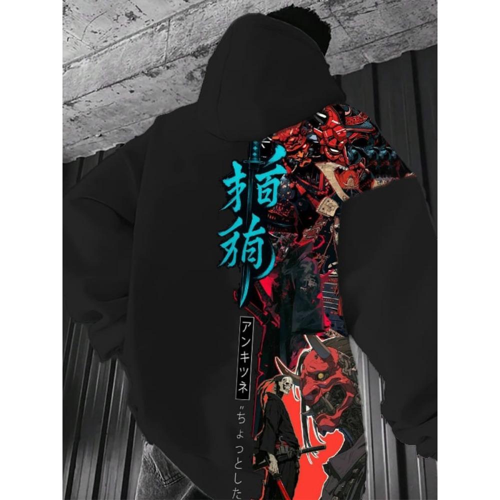 Japanese Anime 3D Printing Hoodies Men Women Fashion Hip Hop Oversized Long Sleeve Hoodie Sweatshirts Tracksuits Man Clothing