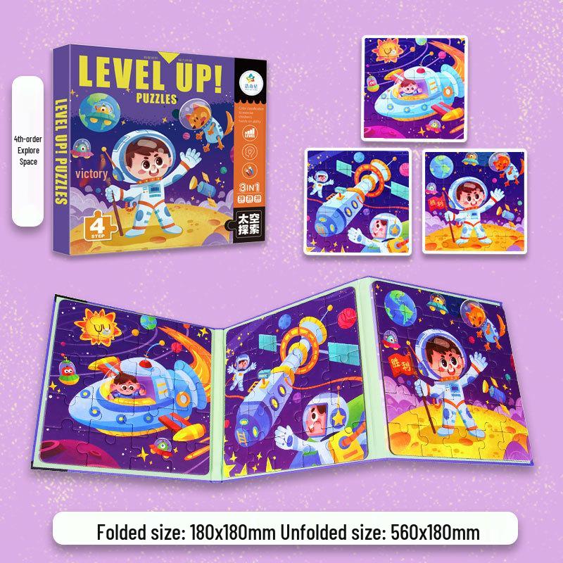 Magnetic Puzzle for Toddlers: Educational Toy for Ages 1-6, Boys & Girls