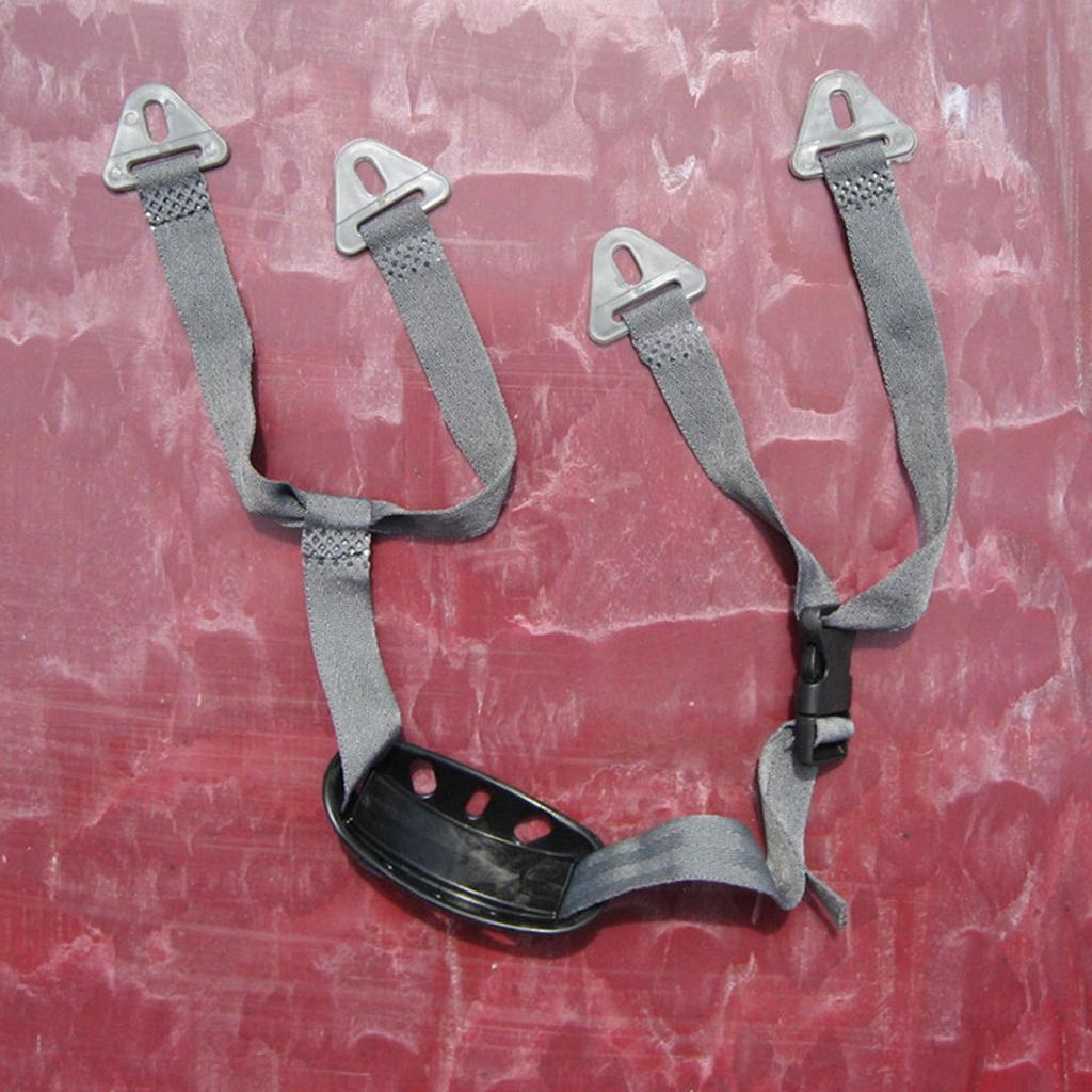 Safety Helmet Chin Strap Durable Cupped Adjustable Universal Hard Hat Chin Strap