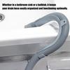 10Pcs U Shape Drain Outlet Hose Guide Assembly Drain Hose Washing Machine Dishwashers Hose Clip Hose Holder Bracket