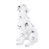 Dog Statue Resin Cute Look Waterproofing Anti Fade Lifelike Appearance Puppy Tabletop Ornament
