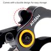 Fishing Activities Aluminum Alloy Fishing Split Ring Pliers Fishing Multitool Shear Protable Lightweight Rust-Proof Hook Remover