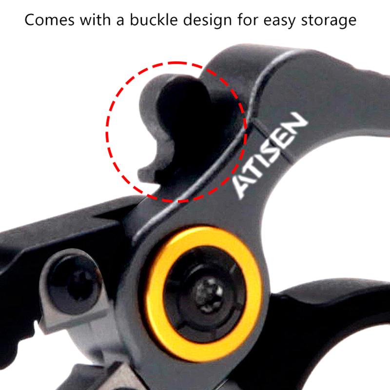 Fishing Activities Aluminum Alloy Fishing Split Ring Pliers Fishing Multitool Shear Protable Lightweight Rust-Proof Hook Remover