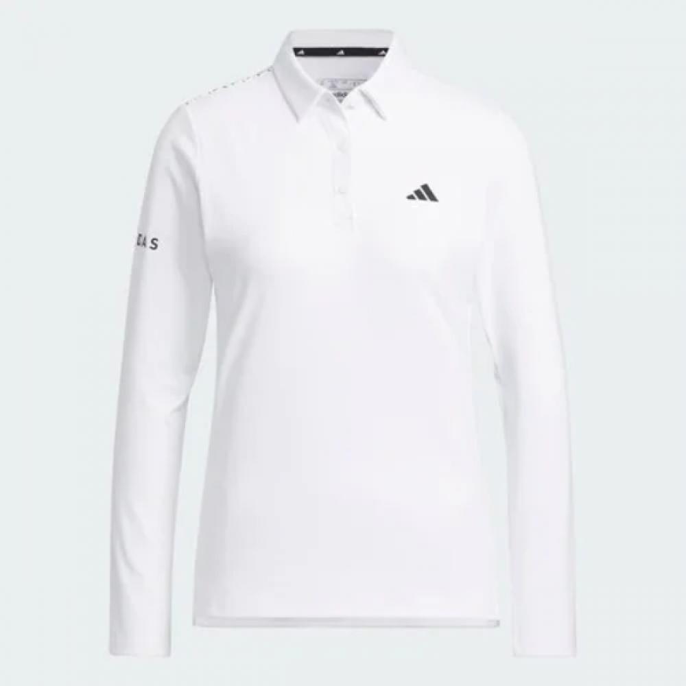 Adidas Golf 23 YearS Fw Women S Aerolady Long Sleeve Polo Shirt Hy0919