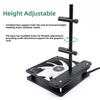 All Aluminum GPU Holder Adjustable DIY Graphics Card Bracket Compatible Fan Universal Graphics Card Base For Computer Case