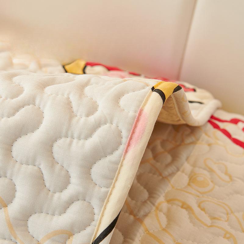 Cotton Sofa Cushion Four Seasons Universal Non-Slip Dustproof Sofa Cover Cloth New Year Celebration Sofa Towel Seat Cushions