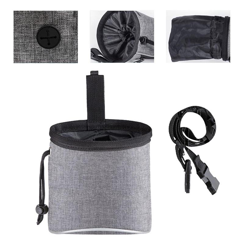 Hundeleckerli-Tasche Snacks-Träger Mit Reflektierendem Streifen Welpen-Leckerli-Beutel Für Draußen Reisen Wandern Camping Strand Park