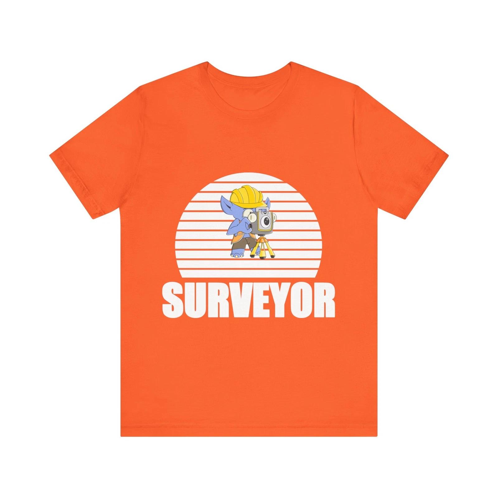Monster Surveyor T-Shirt Great Gift Idea for Land Surveyors Land Surveying 3XL