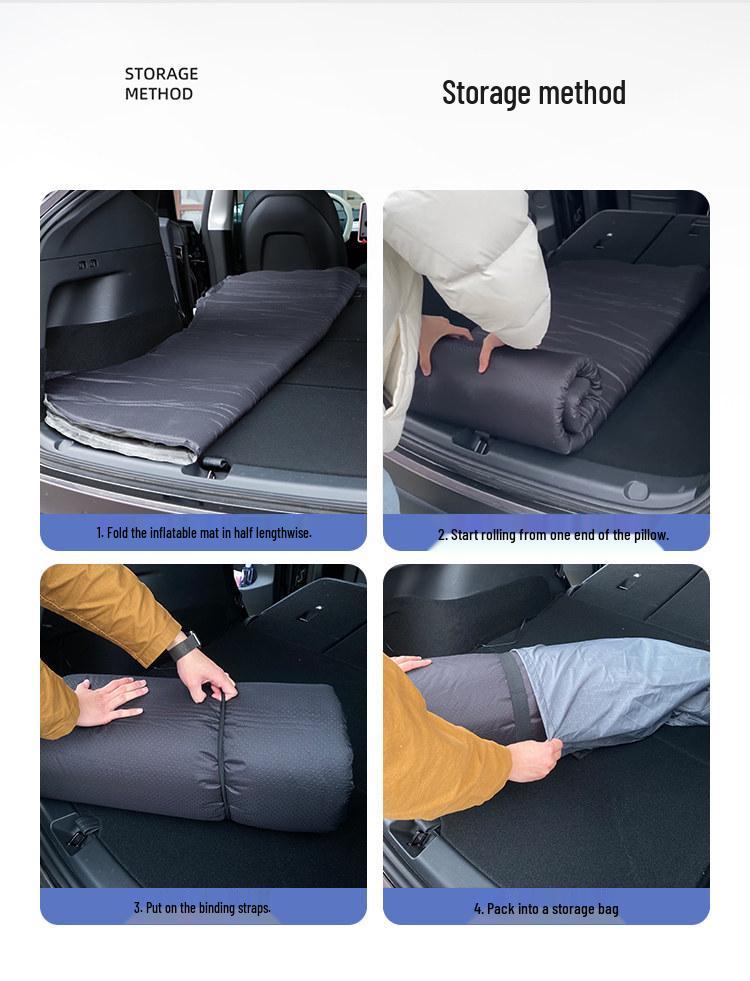 Xiaopeng G6/G9 Trunk Mattress: Inflatable Sleeping Pad for Rear Seat & Camping
