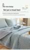 Class A Xinjiang Cotton Summer Quilt - Water-Washed, MUJI Style, Air Conditioning Thin Quilt, Machine Washable, Dormitory-Ready.