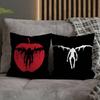 D-Death Misa L Yagami N-Note Pillow Case For Sofa Decor Car Office Room Printing Cushion Cover Decorations and Protector