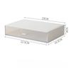 Multi-cell Storage Box Desktop Debris Stationery Plastic Solid Color Finishing Box Student Dormitory Compartments Storage Superposition