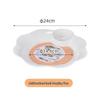 Double Layer Dumpling Drainer Plate with Vinegar Dish for Home & Commercial Use - Stylish Design