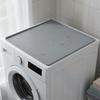 Washing Machine Top Cover Scuff Resistant Washing Machine Protector Mat Washer Top Cover Long-Lasting Silicone Dryer Topper