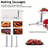 Edelstahl-Wurstfüller-Rohre für Fleischwolf, Wurstfüller-Aufsatz für KitchenAid Küchenmaschine