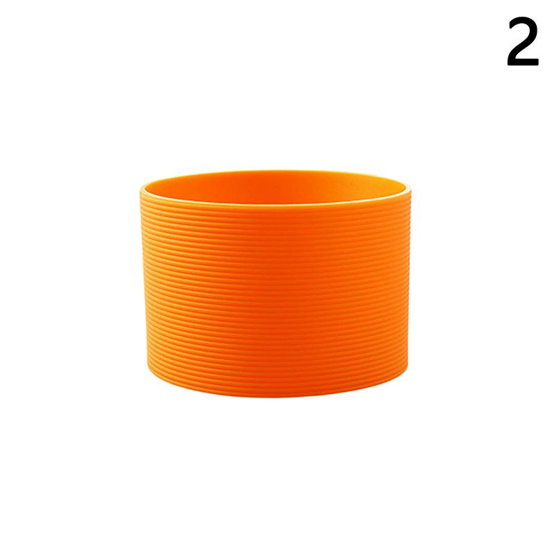 Silikonový protiopařovací protiskluzový kryt na kávový šálek Univerzální kónický závitový návlek na šálek Hrnček Keramický Skleněný kryt na šálek