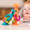 Fat Brain Toys Baby Spielzeug Pip Squigs Loops Orange mit Saugnapf Authentisch FA165-1
