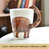 Tazze Novelty Dinosauro 3D Carine Tazze da Caffè e Tazza da Tè in Ceramica con Manico a Forma di Collo di Dinosauro Tazza da Acqua Regalo per Bambini Adulti Ragazzi