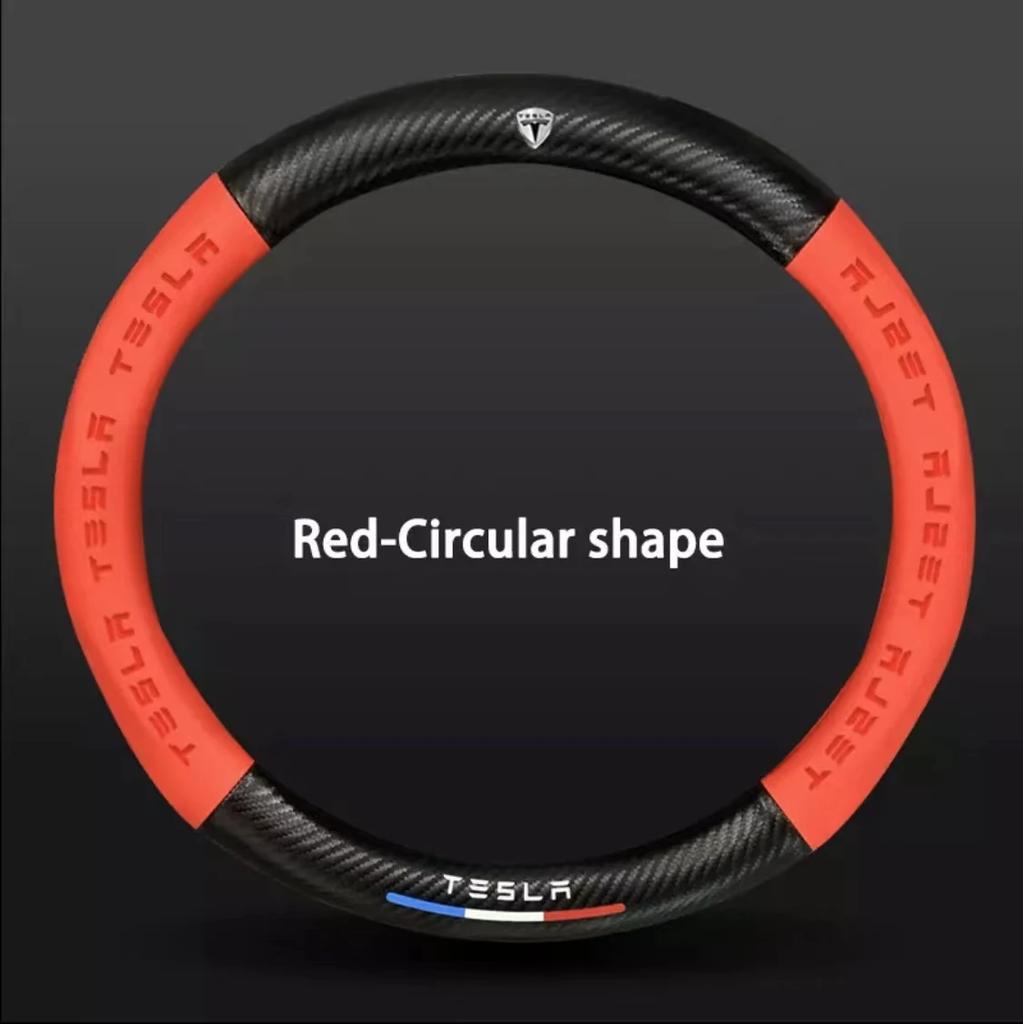 ALC1 Car Steering Wheel Cover For Tesla Model 3 S Y X Roadster 2019-2025 Auto interior Steering Wheel Accessories