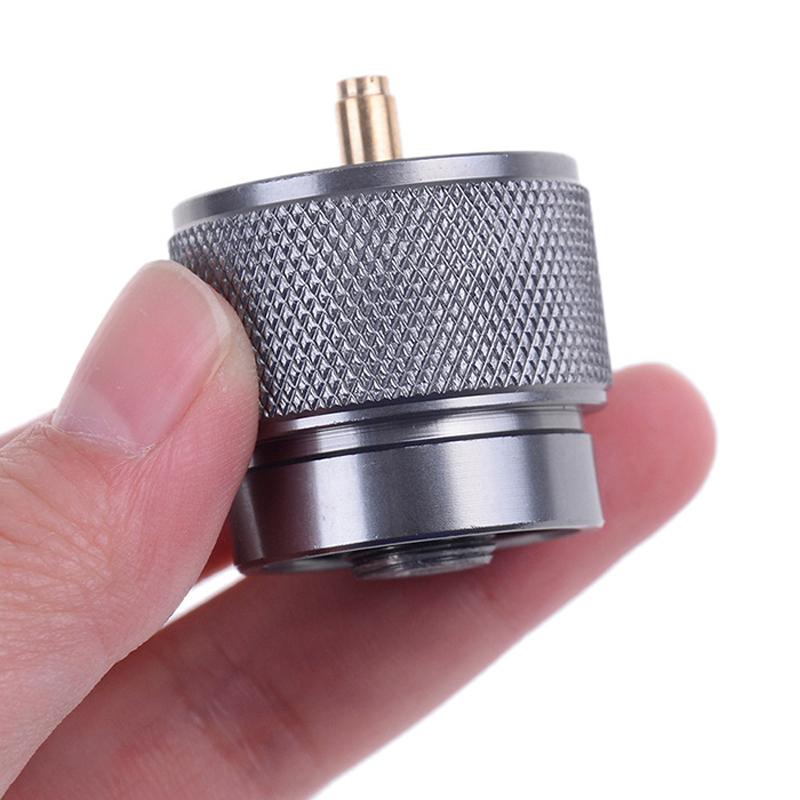 GasPropane Refill Adapter 1Lb Cylinder Stove Fuel Coupling Bottle Canister Valve