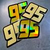 Gold Number 95 Motorcycle Stickers for Motorcycle Fairings Car Trunks Window Scooters Body Universal Waterproof Vinyl Decals