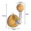 No Punching Required Suction Cup Hook Water Proof Reusable Bathroom Hook Strong Load-bearing Wall-mounted Door Clothes Hook