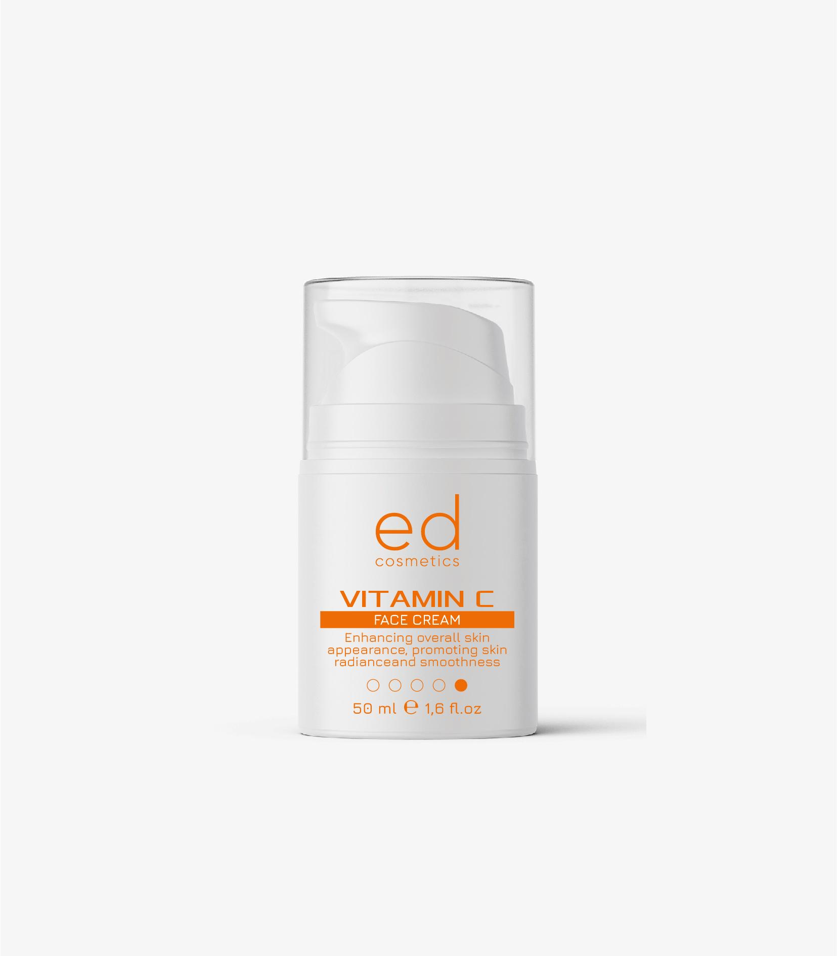

Дневной крем для лица VITAMIN C FACE CREAM ED Cosmetics 50 мл