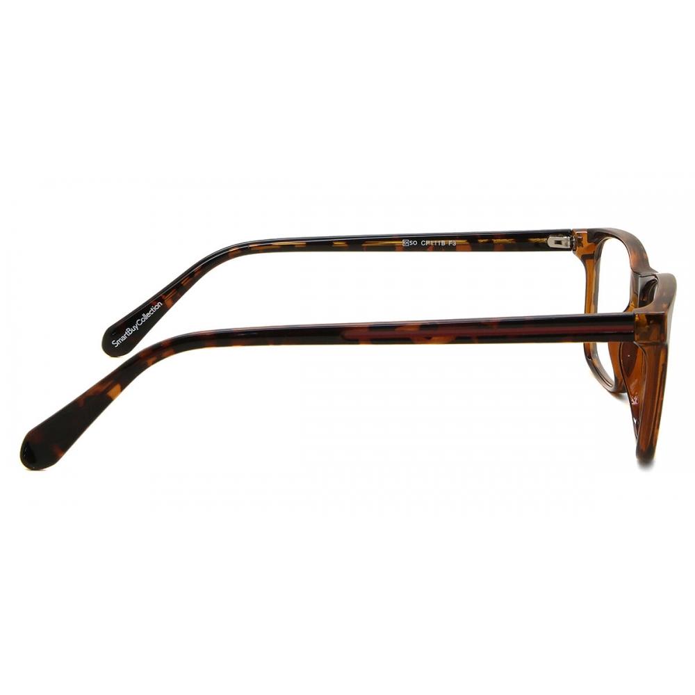 Full Rim Rectangle Tortoise Smartbuy Collection Nyree Cp111b Fashion Unisex Eyeglasses