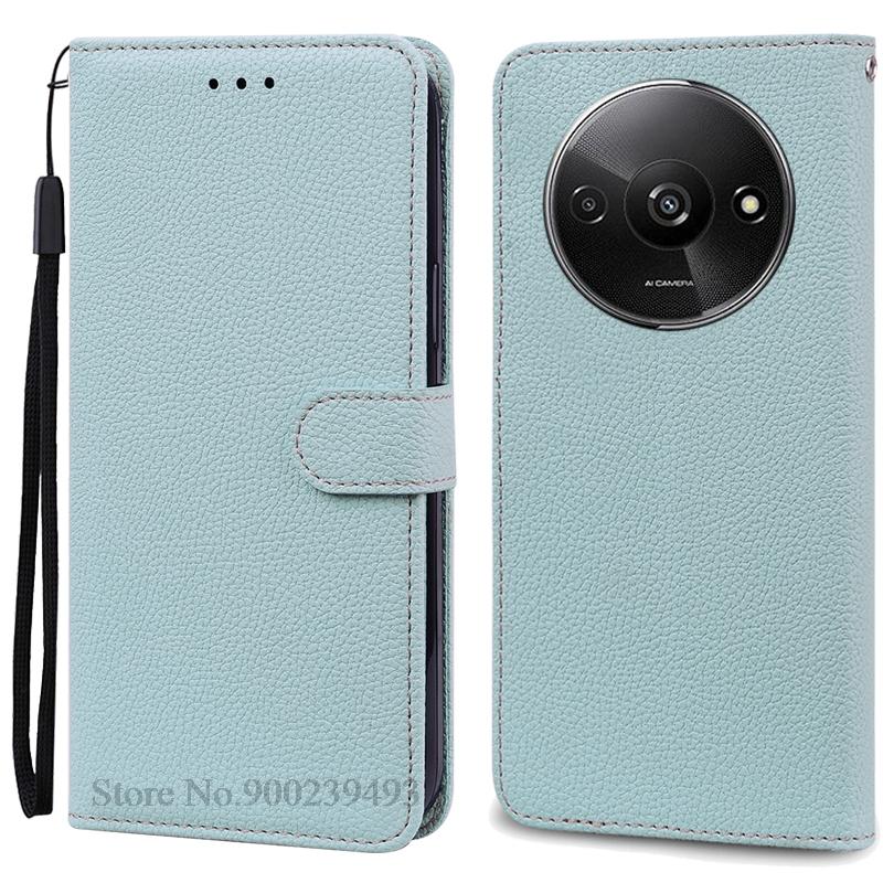 Pro Redmi A3 Pouzdro Kožené Peněženkové Vyklápěcí Pouzdro Pro Xiaomi Redmi A3 Kryt Ochranné Fundas Coque Pro Xiaomi Redmi A3 A 3 Pouzdro na Telefon