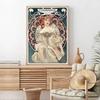 Vintage French Ads Woman Art Poster Portraits Nouveau Alphonse Mucha Canvas Painting Wall Prints Picture Room Home Decor