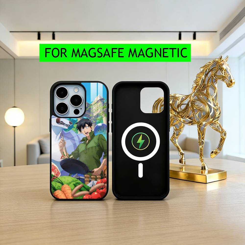 

T-Tsuyoshi M-Mukouda-TM Campfire Cooking Phone Case For iPhone17,16,15,14,13,12,11 Plus,Magnetic with Magsafe Wireless Charging iPhone11