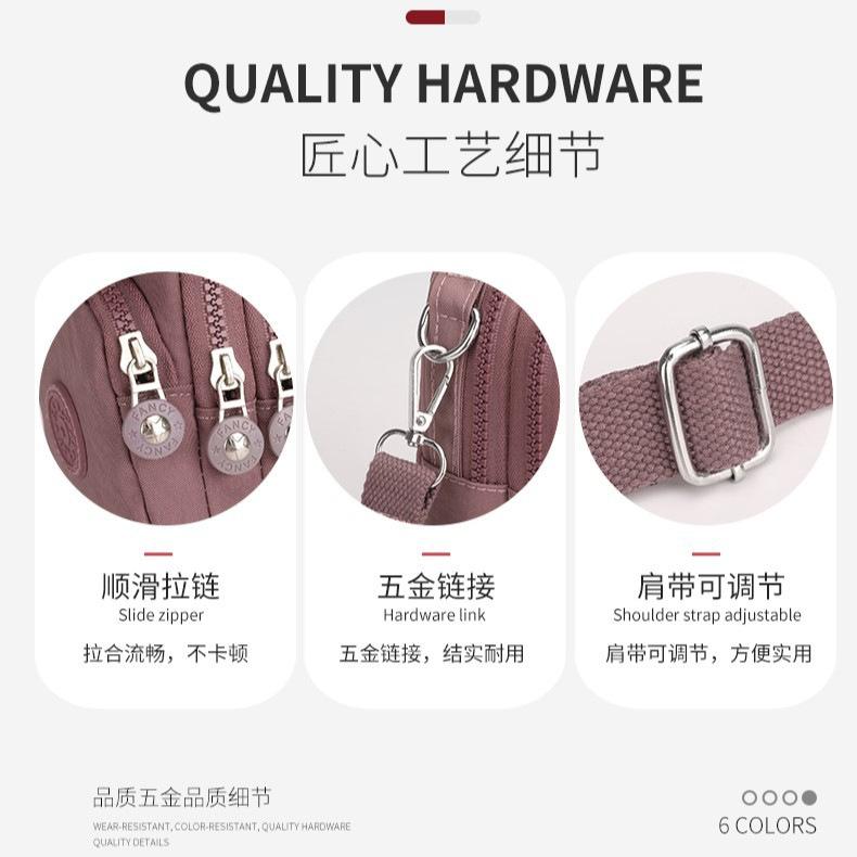 Fashion Women's Handbag Small Bag Casual Versatile Simple Lightweight Trend Travel Messenger Bag