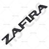 Metal ZAFIRA Letter Logo Emblem Badge Tailgate Sticker For Opel Car Styling Rear Trunk Exterior Styling Decoration Accessories