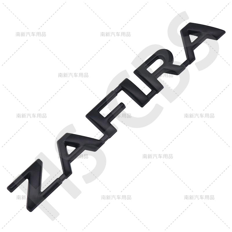 Metal ZAFIRA Letter Logo Emblem Badge Tailgate Sticker For Opel Car Styling Rear Trunk Exterior Styling Decoration Accessories