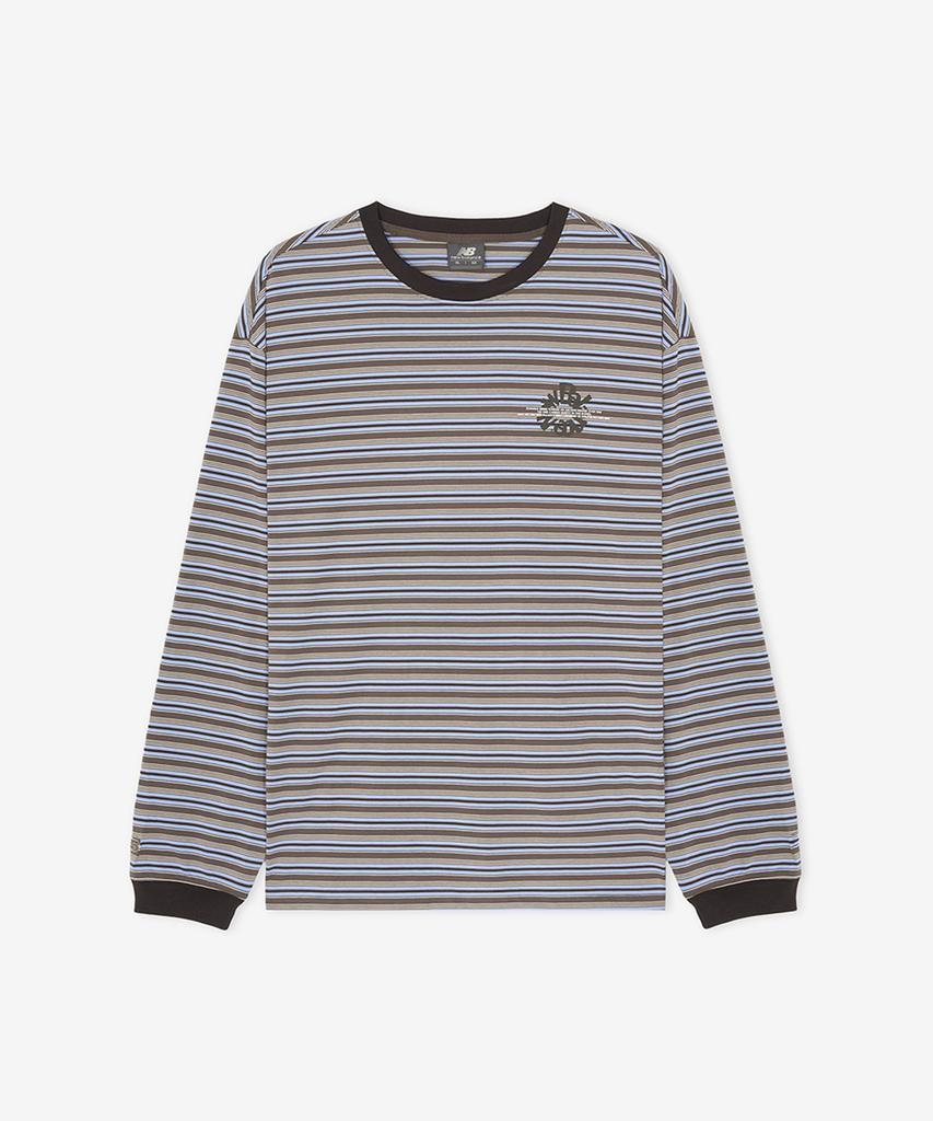 Nyuballanseu Nbndg31723 / Uni Archive Pace Circle Graphic Long Sleeve Tee (Mix)