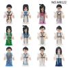 Hanfu Doll Children Assembled Small Particles of Building Blocks Toys China Elements  Doll Toys for Girls