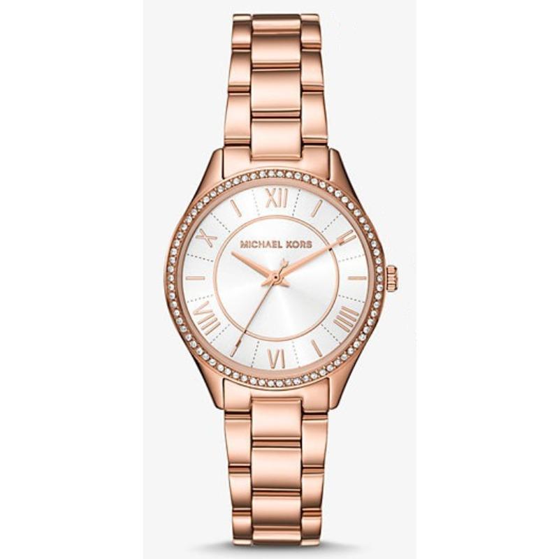 Michael Kors Mini Lauryn Rose Gold-Tone Watch and Jewelry Gift Set MK4850SET розового золота