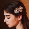 Romance Wedding Hair Accessory 3D Flower Hair Comb Baroque Design Hairpin For Bride Photography Formal Event