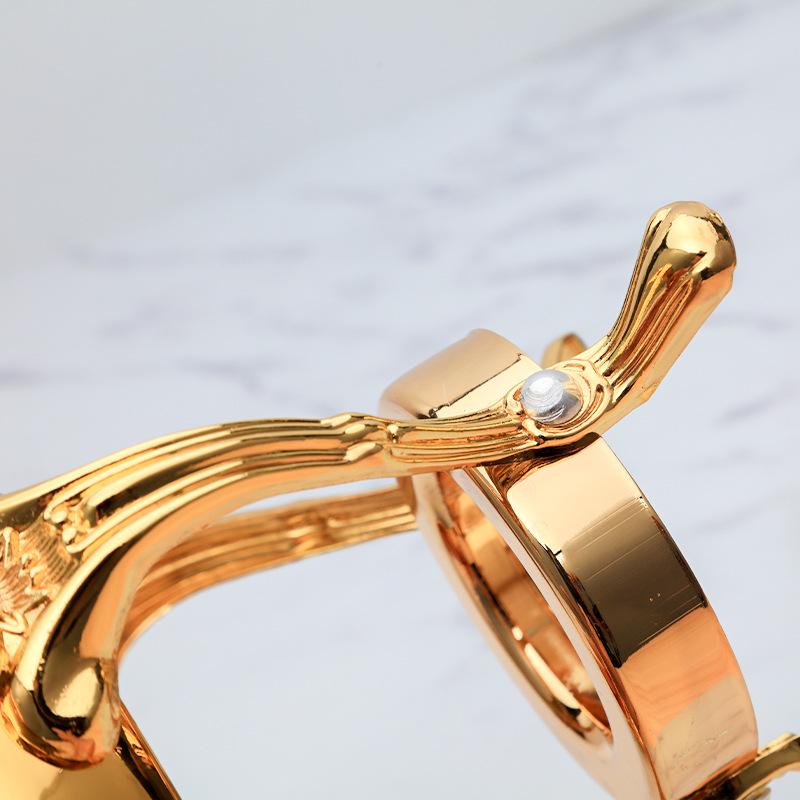 Southeast Asian Retro Metal Coffee Pot Set - 3 Pieces with Mirror Electroplating and Heat-Resistant Glass