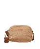 Toleur Tola Velvet Dot Stitch Shoulder Bag, Beige, Women's, Natural Polka Dots, 13002-BE