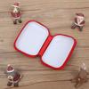 Christmas Coin Purse Rectangle Santa Pattern Wallet Festive Gift Bag for  New Year Christmas Decorations