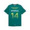 Puma X Aston Martin F1® Short Sleeve Comfortable Letter Number Solid Print T-Shirt Men Tops 713696-01