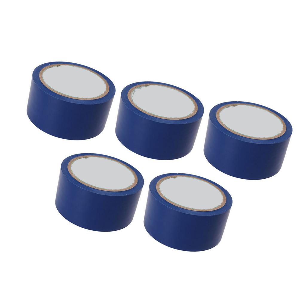 5 st Golvmarkeringsband 5 cm Bredd Golvtejp för Markering Linje Tävlingsfält Gymnastiksal