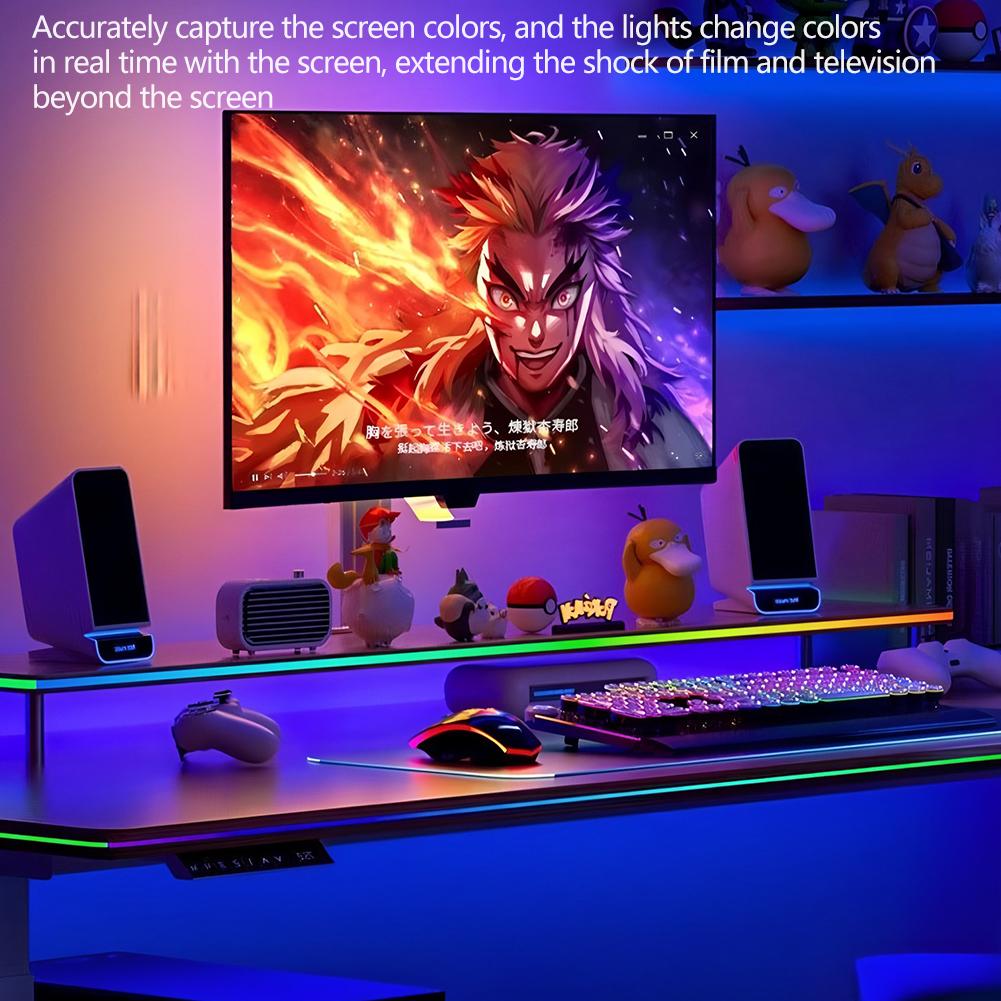 Music Game Sync 24" Screen Gaming Amosphere Ambient Smart TV Monitor LED Strip Backlight Light for Computer Screen