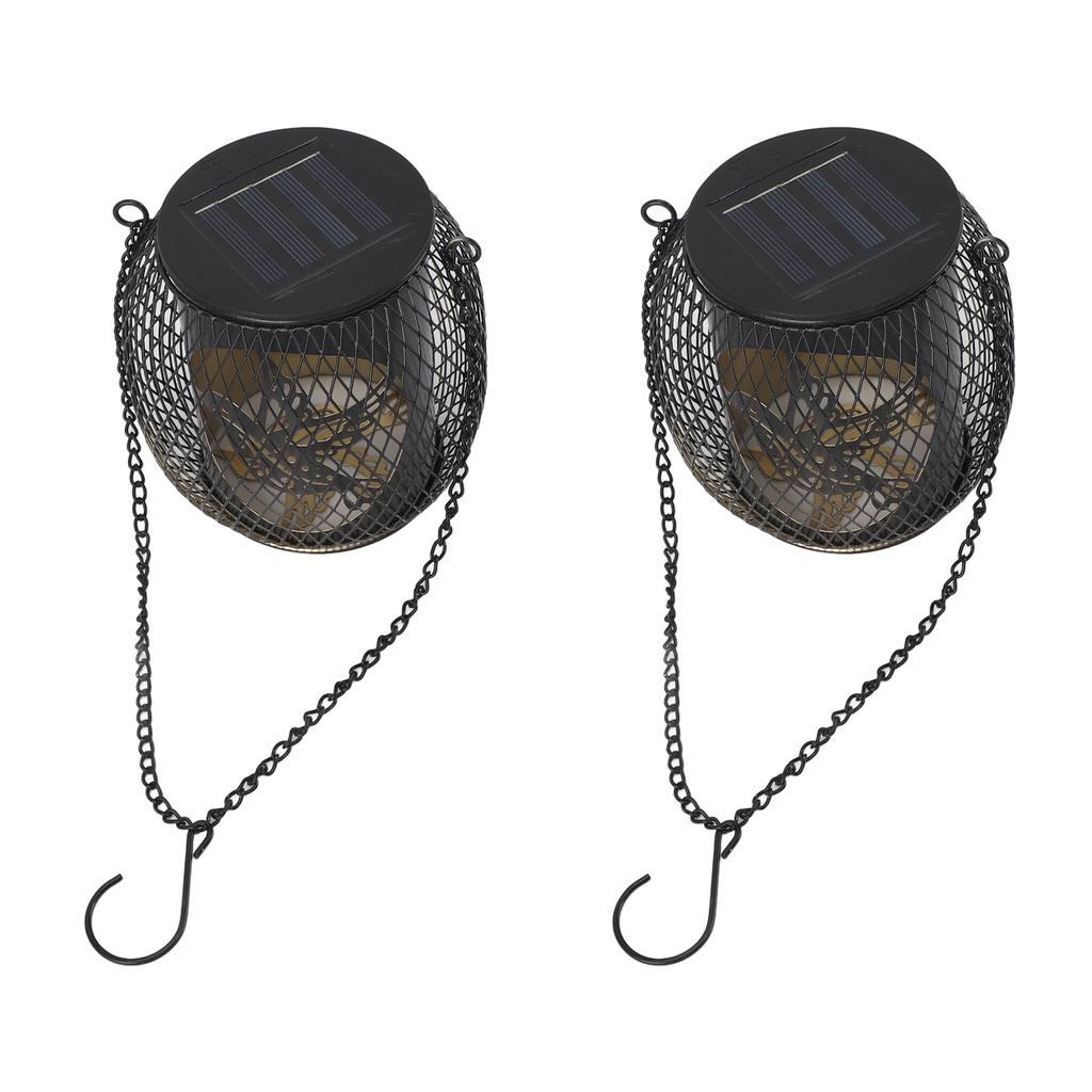 Solar Lantern IP65 Waterproof High Brightness Decorative Outdoor LED Hanging Light for Garden