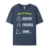 Name The Triangles T Math Geometry Quiz T Vintage T Shirt Unisex Sale Camisa Harajuku
